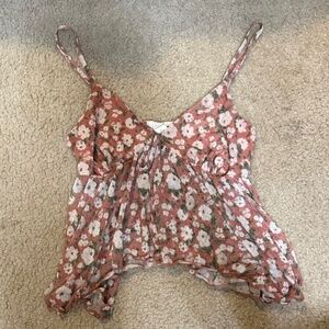floral tank top